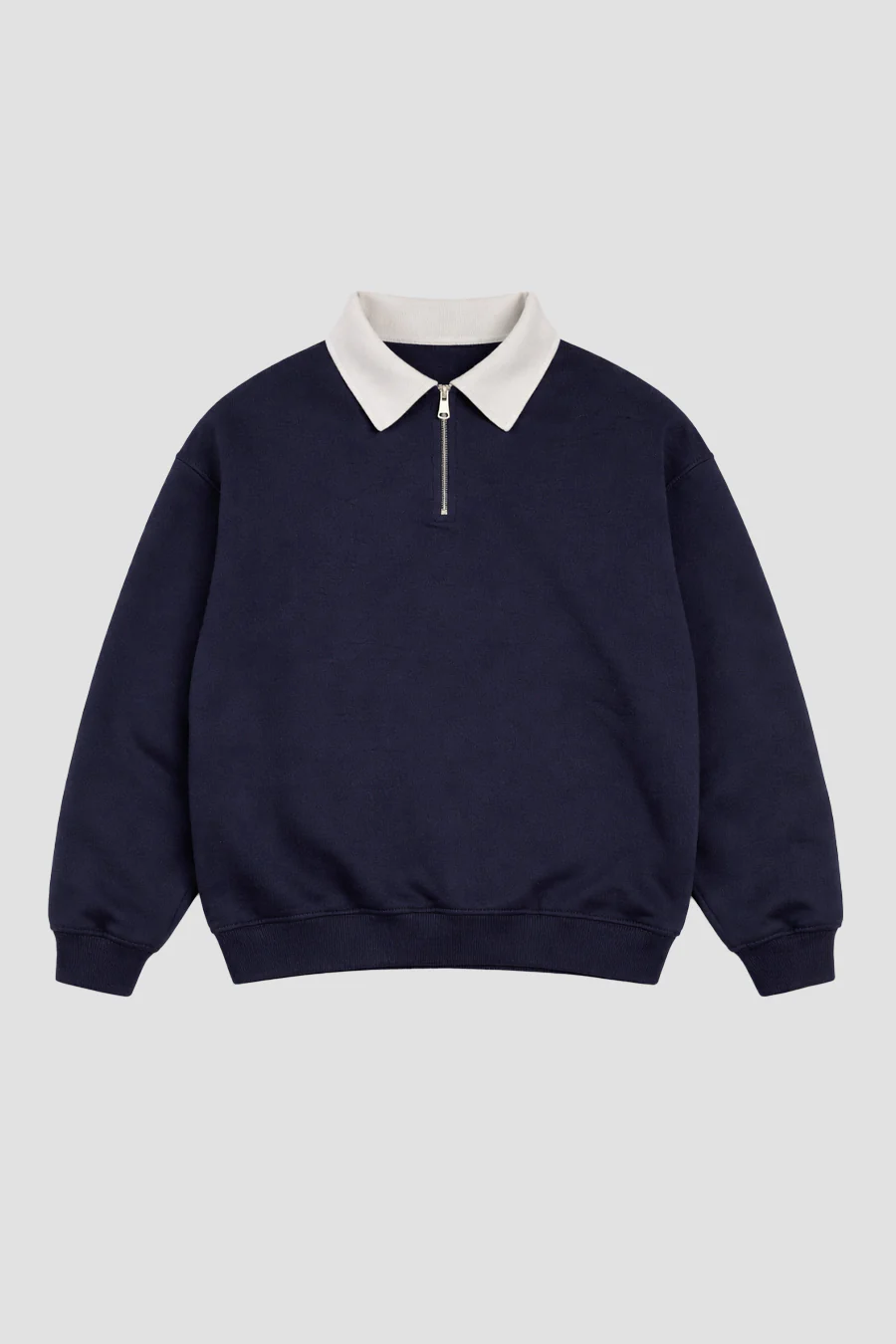 Zip Collar Sweat